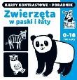 Kapitan Nauka.A kuku!Zwierzęta w paski i łaty. Autor: Opracowanie zbiorowe. Dadada.pl Okładka książki Kapitan Nauka.A kuku!Zwierzęta w paski i łaty