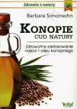 Konopie cud natury. Autor: Barbara Simonsohn. Dadada.pl Okładka książki Konopie cud natury