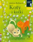 KOTY I KOTKI CZYTAM SOBIE POZIOM 1. Autor: Justyna Bednarek. Dadada.pl Okładka książki KOTY I KOTKI CZYTAM SOBIE POZIOM 1
