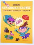 Okładka książki Książeczki z naklejkami i tatuażami Superbohaterowie