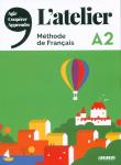 L’Atelier A2 Methode de Francais + DVD. Autor: Marie-Noëlle Cocton, Marolleau Emilie, Pommier Emilie. Dadada.pl Okładka książki L’Atelier A2 Methode de Francais + DVD