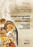 Latopis nowogrodzki pierwszy starszej redakcji. Autor: Brzozowska Zofia A., Ivan Petrov. Dadada.pl Okładka książki Latopis nowogrodzki pierwszy starszej redakcji