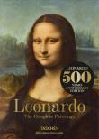 Leonardo da Vinci The Complete Paintings. Autor: Frank Zollner. Dadada.pl Okładka książki Leonardo da Vinci The Complete Paintings