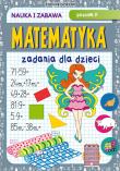 Matematyka Zadania dla dzieci Poziom II. Autor: Guzowska Beata. Dadada.pl Okładka książki Matematyka Zadania dla dzieci Poziom II