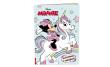 MINNIE KOLOROWANKA Z NAKLEJKAMI NA-9106. Autor: Opracowanie zbiorowe. Dadada.pl Okładka książki MINNIE KOLOROWANKA Z NAKLEJKAMI NA-9106
