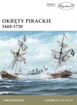 Okręty pirackie 1660-1730. Autor: Angus Konstam. Dadada.pl Okładka książki Okręty pirackie 1660-1730