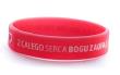 Opakowanie Opaska silikonowa dzieci - Z całego - czerwony