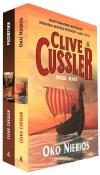 Pakiet Oko niebios/Przemytnik. Autor: Clive Cussler. Dadada.pl Okładka książki Pakiet Oko niebios/Przemytnik