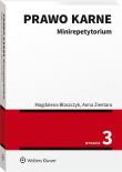 Prawo karne Minirepetytorium. Autor: Błaszczyk Magdalena, Zientara Anna. Dadada.pl Okładka książki Prawo karne Minirepetytorium