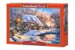 Opakowanie Puzzle 500 Winter Cottage CASTOR