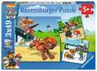 Opakowanie Puzzle Psi patrol 3x49