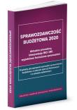 Sprawozdawczość budżetowa 2020. Autor: Barbara Jaroszuk-Żuradzka. Dadada.pl Okładka książki Sprawozdawczość budżetowa 2020
