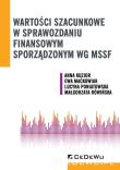 Wartości szacunkowe w sprawozdaniu finansowym.... Autor: Kuzior Anna, Poniatowska Lucyna. Dadada.pl Okładka książki Wartości szacunkowe w sprawozdaniu finansowym...