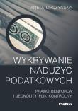 Okładka książki Wykrywanie nadużyć podatkowych