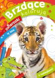 Brzdące kolorują zwierzaki w zoo. Autor: Zofia Zabrzeska. Dadada.pl Okładka książki Brzdące kolorują zwierzaki w zoo