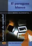 El paraguas blanco. Autor: Diaz Ballesteros Pilar. Dadada.pl Okładka książki El paraguas blanco