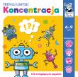 Okładka książki Gra edukacyjna koncentracja trenuj umysł Kapitan Nauka