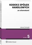 Kodeks spółek handlowych ze schematami. Autor: Zamojski Łukasz. Dadada.pl Okładka książki Kodeks spółek handlowych ze schematami