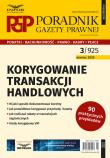 Korygowanie transakcji handlowych. Autor:   Praca zbiorowa. Dadada.pl Okładka książki Korygowanie transakcji handlowych
