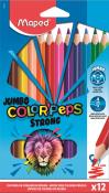 Opakowanie Kredki Colorpeps Strong Jumbo 12 kolorów
