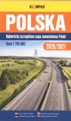 Mapa samochodowa 1:700 000 Polska TW KOMPAS. Autor:   Praca zbiorowa. Dadada.pl Okładka książki Mapa samochodowa 1:700 000 Polska TW KOMPAS