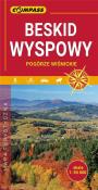 Okładka książki Mapa turystyczna - Beskid wyspowy 1:50 000