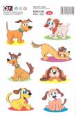 Opakowanie Naklejki Alfika i Zetki 24 Pieski