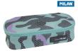 Opakowanie Piórnik owalny Turquoise Camouflage MILAN