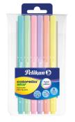 Opakowanie Pisaki Colorella Star C302 6szt Pastelowe