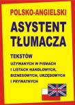 Polsko-angielski asystent tłumacza tekstów TW. Autor: Gordon Jacek. Dadada.pl Okładka książki Polsko-angielski asystent tłumacza tekstów TW