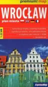 Premium! map Wrocław 1:22 500 plan miasta w.2020. Autor:   Praca zbiorowa. Dadada.pl Okładka książki Premium! map Wrocław 1:22 500 plan miasta w.2020