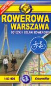 Rowerowa Warszawa Mapa ścieżek i szlaków rowerowych. Wydawca: ExpressMap. Dadada.pl Opakowanie Rowerowa Warszawa Mapa ścieżek i szlaków rowerowych