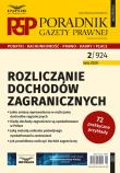 Opakowanie Rozliczanie dochodów zagranicznych