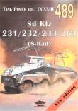 Sd Kfz 231/232/233/263 (8-Rad) Tank Power vol. 489. Autor: Janusz Ledwoch. Dadada.pl Okładka książki Sd Kfz 231/232/233/263 (8-Rad) Tank Power vol. 489