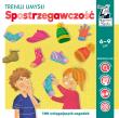 SPOSTRZEGAWCZOŚĆ TRENUJ UMYSŁ. Autor: Monika Sobkowiak. Dadada.pl Okładka książki SPOSTRZEGAWCZOŚĆ TRENUJ UMYSŁ