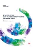 Sprawiedliwość jako wartość w przywództwie organizacyjnym. Autor: Maria Czajkowska. Dadada.pl Okładka książki Sprawiedliwość jako wartość w przywództwie organizacyjnym