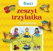 Okładka książki Trzeci zeszyt trzylatka z naklejkami