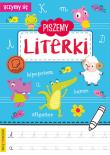 Uczymy się. Piszemy literki. Autor: Opracowanie zbiorowe. Dadada.pl Okładka książki Uczymy się. Piszemy literki