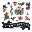 Vintage Tattoos - Carlton Book. Autor: Carol Clerk. Dadada.pl Okładka książki Vintage Tattoos - Carlton Book