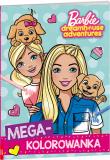 Okładka książki Barbie Dreamhouse Adventures Megakolorowanka