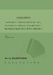 Concerto na akordeon, orkiestrę smyczkową i kotły. Autor: Jerzy Mądrawski. Dadada.pl Okładka książki Concerto na akordeon, orkiestrę smyczkową i kotły
