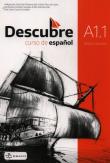 Descubre A1.1 Zeszyt ćwiczeń DRACO. Autor: Małgorzata Spychała. Dadada.pl Okładka książki Descubre A1.1 Zeszyt ćwiczeń DRACO