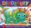 Dinozaury. Malowanka z ruchomymi oczkami. Autor: Sylwia Kajdana. Dadada.pl Okładka książki Dinozaury. Malowanka z ruchomymi oczkami