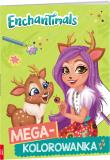 Okładka książki Enchantimals Megakolorowanka