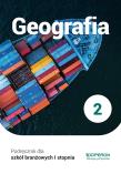Geografia podręcznik 2 szkoła branżowa 1 stopnia. Autor: Sławomir Kurek. Dadada.pl Okładka książki Geografia podręcznik 2 szkoła branżowa 1 stopnia