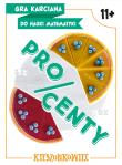 Gra karciana do nauki matematyki. Procenty. Autor: Dybowska Bożena Grabek Anna. Dadada.pl Okładka książki Gra karciana do nauki matematyki. Procenty
