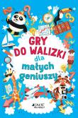 Gry do walizki dla małych geniuszy. Autor: Dr Gareth Moore, Chris Dickason. Dadada.pl Okładka książki Gry do walizki dla małych geniuszy