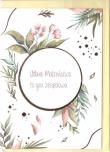 Opakowanie Karnet B6 Ślub cytat - Dzika róża