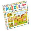 Opakowanie Moje pierwsze puzzle: Farma 4x6el.