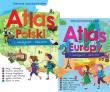 Opakowanie Pakiet atlasów. Europy i Polski z naklejkami